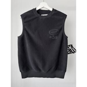Universal Works Fleece Sweat Vest #30 Black